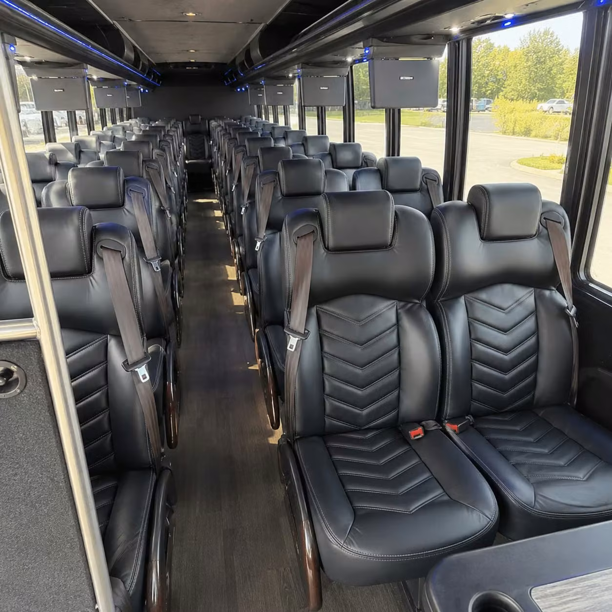 30 passenger minibus interior
