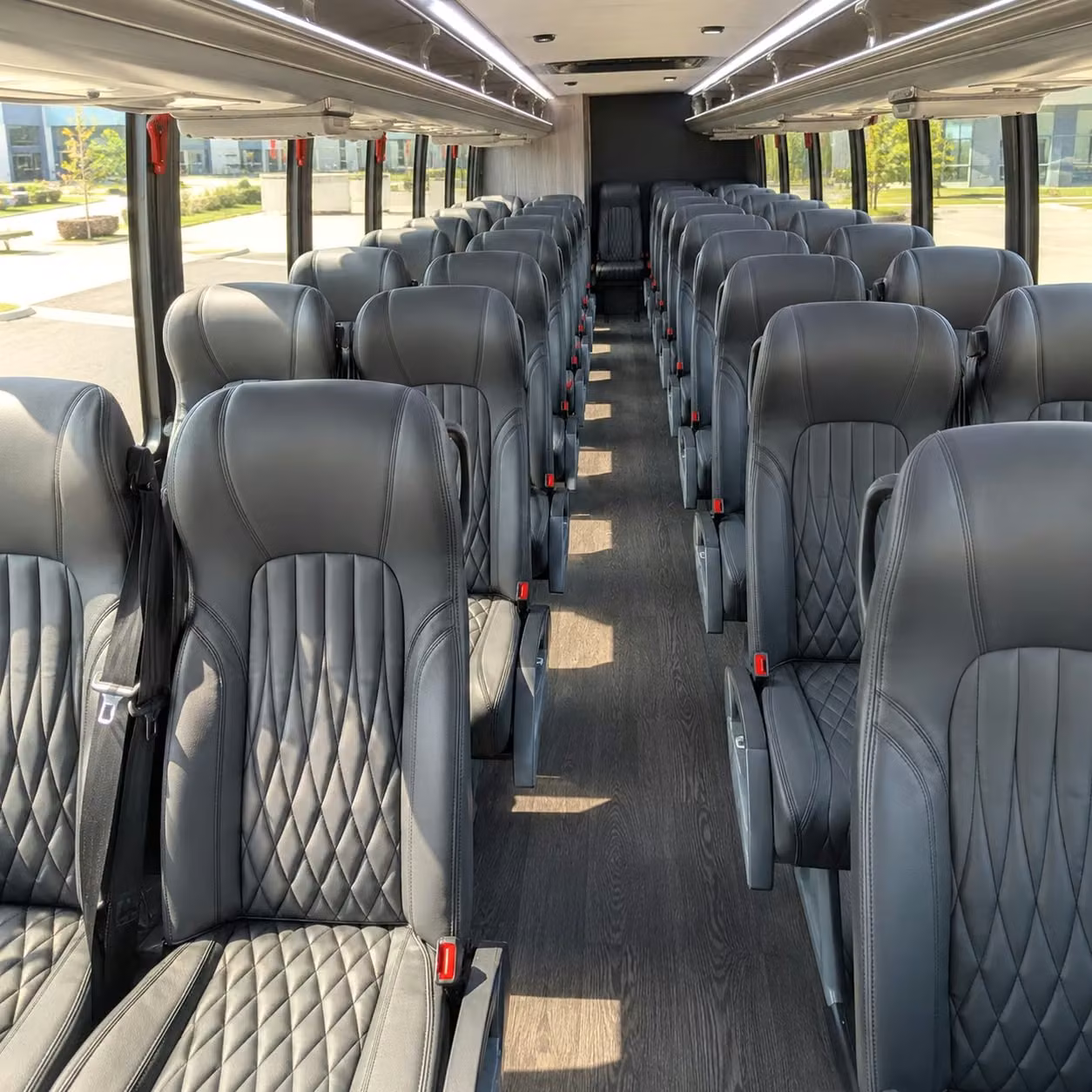 35 passenger minibus inside