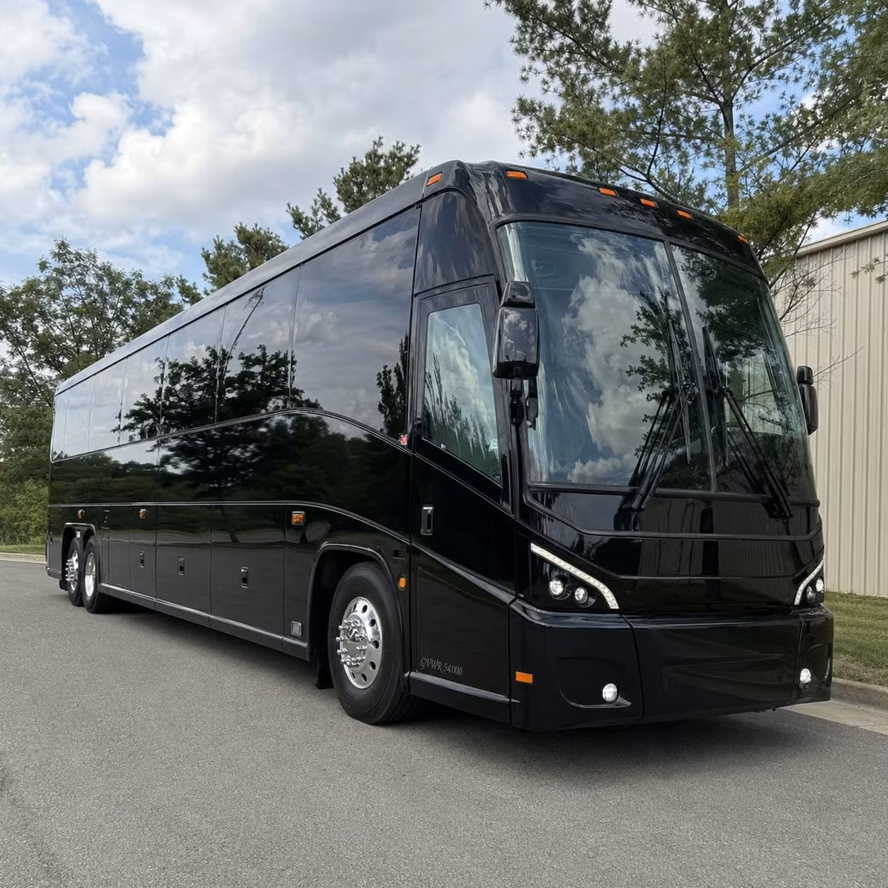 charter buses for broken arrow fire police city department operations