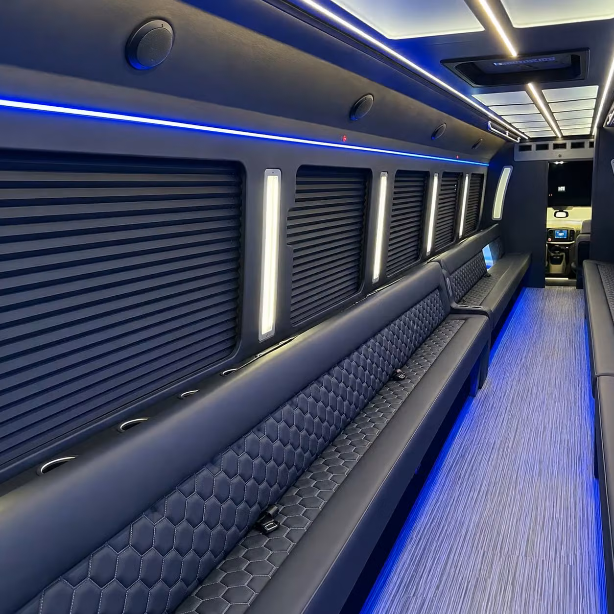 party bus interior